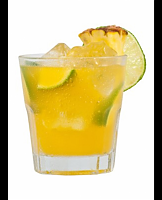  Pineapple Coconut Caipirinha