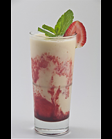 Strawberry Swirled Passion Fruit Smoothie