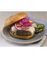  BRIE & POMEGRANATE PICKLED ONION BURGER
