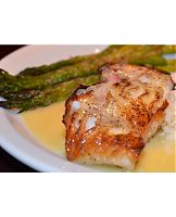  Pan Roasted Sea Bass with Passion Fruit Beurre Blanc