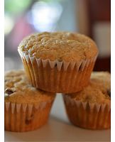  Peach & Cherry Muffins