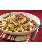  Penne Pasta with Prosciutto & Hazelnut Cream Sauce