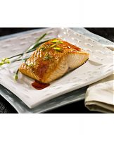  Pan Seared Salmon with Blood Orange Gastrique